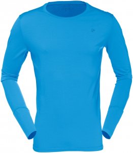 Norrona Herren Wool Round Neck Blau XL