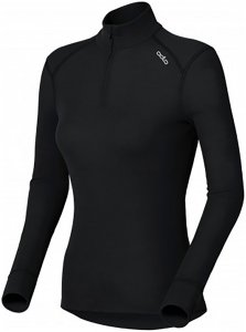 Odlo Damen Warm 1/2 Zip Schwarz XL