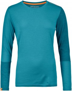 Ortovox Damen 185 Rock'n'Wool Longsleeve Türkis L