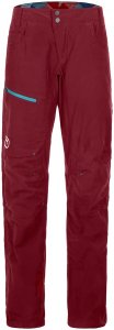Ortovox Damen Corvara Hose Rot XL