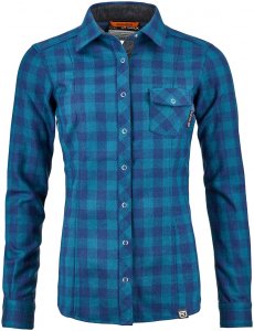 Ortovox Damen Courmayeur Bluse Blau S