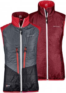 Ortovox Damen Piz Grisch Weste Rot L