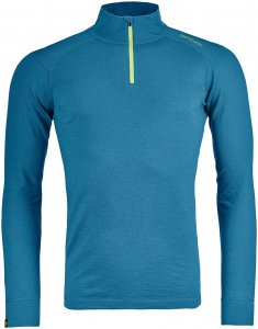Ortovox Herren 145 Ultra Zip Neck Blau M