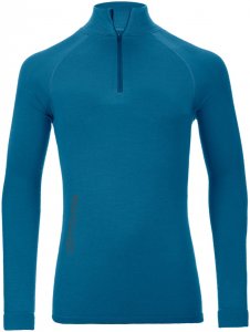 Ortovox Herren Competition Zip Neck Blau XXL