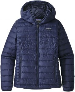 Patagonia Damen Down Sweater Hoodie Blau L