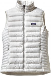 Patagonia Damen Down Sweater Weste Weiß S