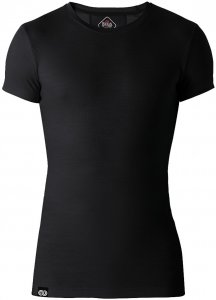 Rewoolution Herren Adara Mesh T-Shirt Schwarz M