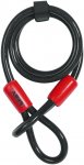 Abus Cobra 12 Stahlkabel (Größe 180CM, schwarz)