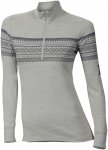 Aclima Damen Designwool Marius Zip-Shirt (Größe XS, grau)