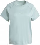 adidas Damen Soft Lux T-Shirt (Größe M, gruen)