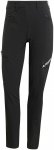 adidas Terrex Damen Techrock Brushed Hose (Größe M, schwarz)