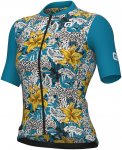 Alé Damen Hibiscus Radtrikot (Größe XS, blau)