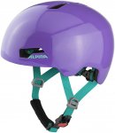 Alpina Kinder Hackney Fahrradhelm (Größe 47-51CM, lila)