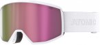 Atomic Four HD Skibrille (Größe One Size, weiss)
