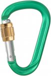 Austrialpin HMS Mini.mi Alu Schraub-Karabiner (Größe One Size, gruen)