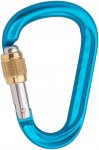 Austrialpin HMS Rondo Alu Schraub-Karabiner (Größe One Size, blau)