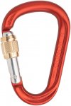 Austrialpin HMS Rondo GI Alu Schraub-Karabiner (Größe One Size, rot)