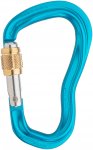 Austrialpin Pirum GI Alu Schraub-Karabiner (Größe One Size, blau)