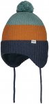 Barts Kinder Chinty Earflap Mütze (Größe 50, blau)