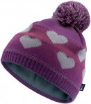 Bavarian Caps Kinder Herzerl Mütze (Größe ONE SIZE, lila)