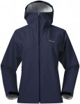 Bergans Damen Essentials Rainshell 2.5L Jacke (Größe L, blau)