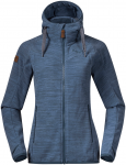 Bergans Damen Hareid Fleece Jacke (Größe S, blau)