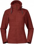 Bergans Damen Hareid Fleece Jacke (Größe L, rot)
