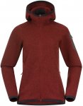 Bergans Damen Kamphaug Knitted Hoodie Jacke (Größe XS, rot)