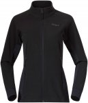Bergans Damen Rabot Fleece Midlayer Jacke (Größe L, schwarz)