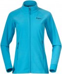 Bergans Damen Rabot Fleece Midlayer Jacke (Größe M, tuerkis)