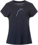 Bergans Damen Tind Altitude Merino T-Shirt (Größe M, blau)