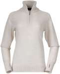 Bergans Damen Ulriken Light Merino Pullover (Größe S, weiss)
