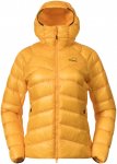 Bergans Damen Y LightLine Weightless Down Hoodie Jacke (Größe S, gelb)