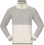 Bergans Herren Alvdal Wool Half Zip Pullover (Größe XL, weiss)