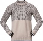 Bergans Herren Alvdal Wool Pullover (Größe XXL, beige)