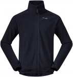 Bergans Herren Hareid Fleece Jacke (Größe S, blau)