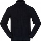Bergans Herren Nordmarka Merino High Neck Pullover (Größe XL, blau)