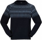 Bergans Herren Nordmarka Merino Pullover (Größe S, blau)