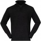 Bergans Herren Ulriken Light Merino Pullover (Größe M, grau)