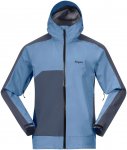 Bergans Herren Vaagaa 3L Shell Jacke (Größe S, blau)