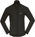Bergans Herren Y LightLine Essence Midlayer Jacke (Größe S, schwarz)