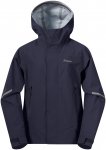 Bergans Kinder 3L Shell Jacke (Größe 128, blau)