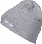 Bergans Kinder Cotton Mütze (Größe 50, grau)