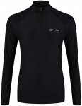 Berghaus Damen 24/7 Tech Half Zip Longsleeve (Größe XS, schwarz)