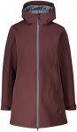 Bergzeit Basics Damen Meru Nora Mantel (Größe XL, lila)