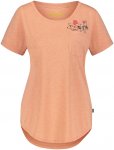 Bergzeit Basics Damen Meru Portoalegre T-Shirt (Größe XS, orange)