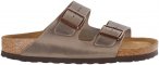 Birkenstock Arizona Soft Leather Oiled Sandale (Größe 36, beige)