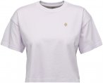 Black Diamond Damen Diamond Crop T-Shirt (Größe XS, lila)