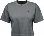 Black Diamond Damen Diamond Crop T-Shirt (Größe L, schwarz)
