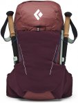 Black Diamond Damen Pursuit 30 Rucksack (Größe 30L | S, rot)